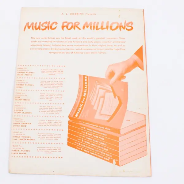 It Isn't Fair Bill Farrell Sheet Music Song Words & Music Inc.