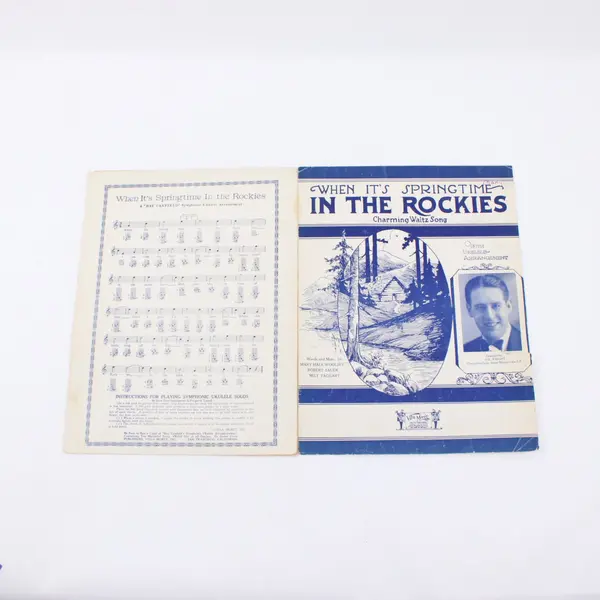 When It's Springtime in the Rockies Sheet Music Villa Moret Waltz