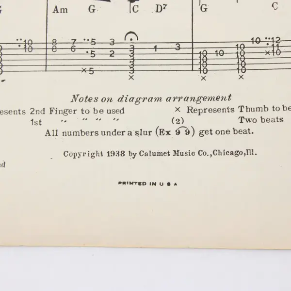 Loch Lomond By Yon Bonnie Banks Sheet Music V1207 Piano Guitar Ukulele