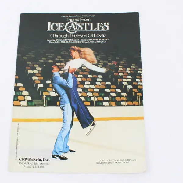 Through The Eyes Of Love Sheet Music Theme From Ice Castles CPP/Belwin