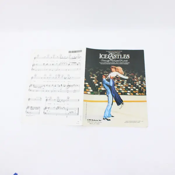 Through The Eyes Of Love Sheet Music Theme From Ice Castles CPP/Belwin