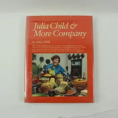 Julia Child & More Company Cookbook Hardcover Former Library Book