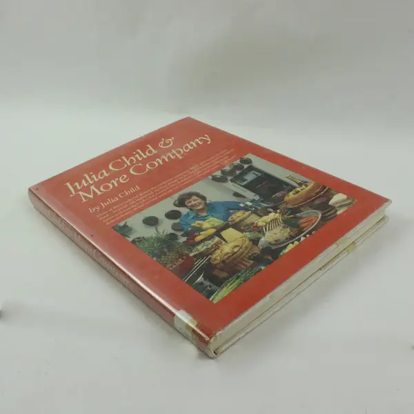 Julia Child & More Company Cookbook Hardcover Former Library Book