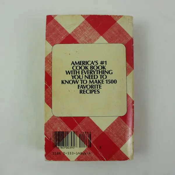 Better Homes and Gardens New Cook Book Vintage Paperback Cookbook