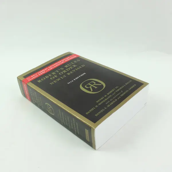 Robert's Rules of Order Newly Revised 11th Edition Paperback Reference
