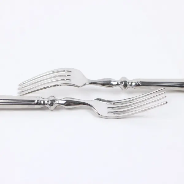 Jean Couzon Bourbon Salad Forks Set of 2 Ornate Handle