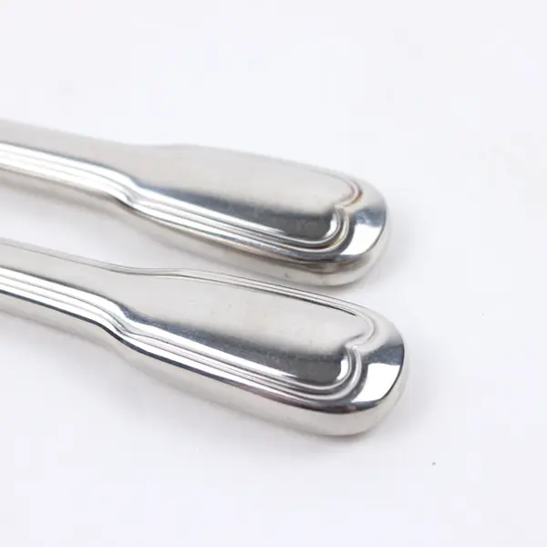Jean Couzon Bourbon Salad Forks Set of 2 Ornate Handle