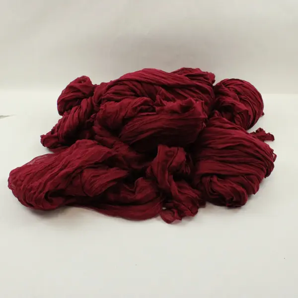 Lot of 7 Burgundy Lightweight Scarves Drapery Decor Flawed
