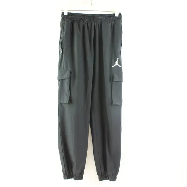 Nike Air Jordan Cargo Joggers Boys Youth Large 12-13 Black