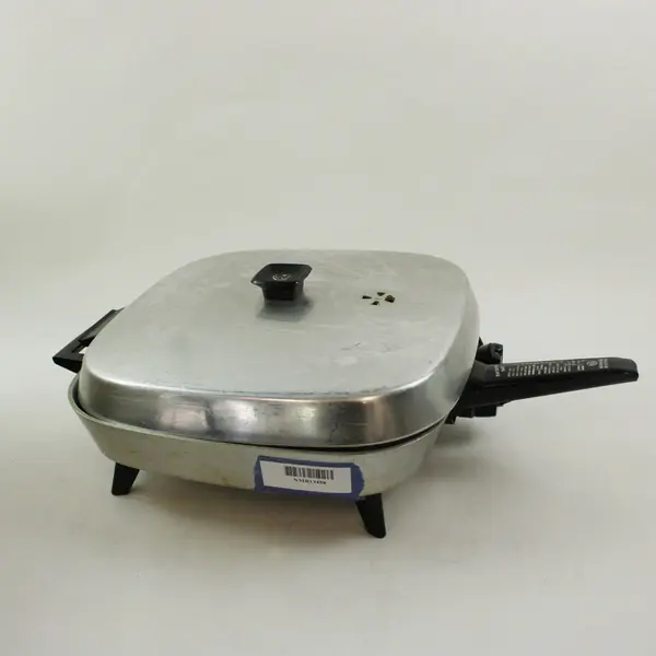 Tested Vintage General Electric Electric Skillet with Lid