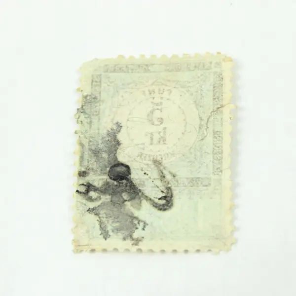 1893 Austria 5 Kreuzer Revenue Stamp Green Cancelled Fiscal Stamp