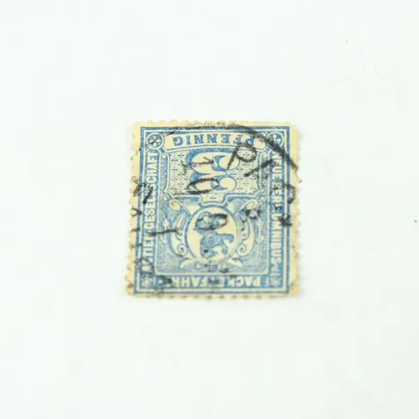 1890s Berlin Private Shipping Stamp 3 Pfennig Used Cancelled 