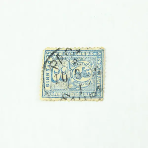 1890s Berlin Private Shipping Stamp 3 Pfennig Used Cancelled 