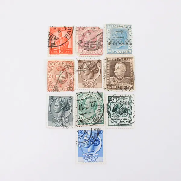 Lot of 10 Italy 1900s-1950s Mixed Postage Stamps Used Cancelled