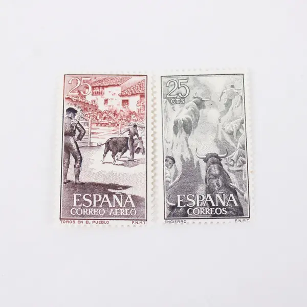 Lot of 4 Spain 1960 Bullfighting Bull Stamps #909//C159 MNH