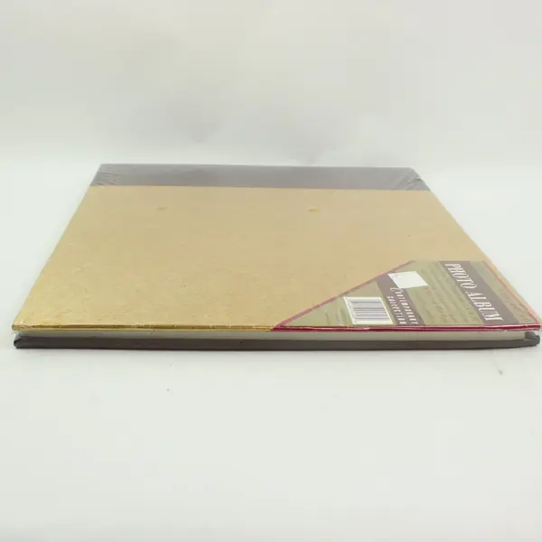 Kleer Vu Red & Gold Contemporary Collection Photo Album 14.5 x 14 in