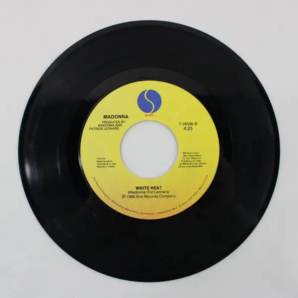 Madonna Open Your Heart/White Heat 7"Vinyl Record Sire 7-28508