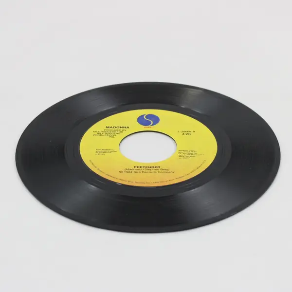 Madonna Papa Don't Preach/Pretender 7"  Vinyl Record Sire Records