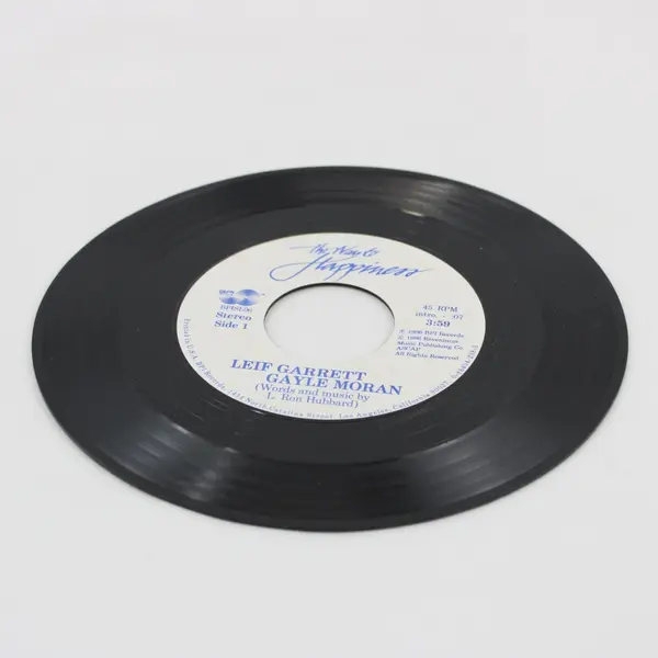 Leif Garrett Gayle Moran The Way To Happiness 7" Vinyl Record