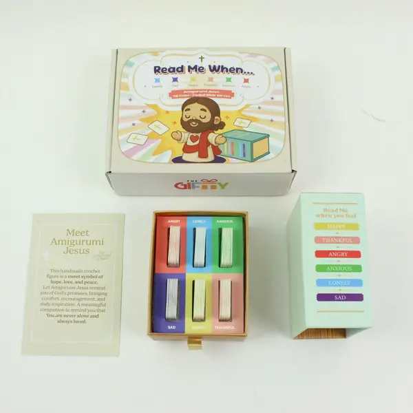 The Gifty Christian Bible Verse Cards 90pc Missing Jesus Figure