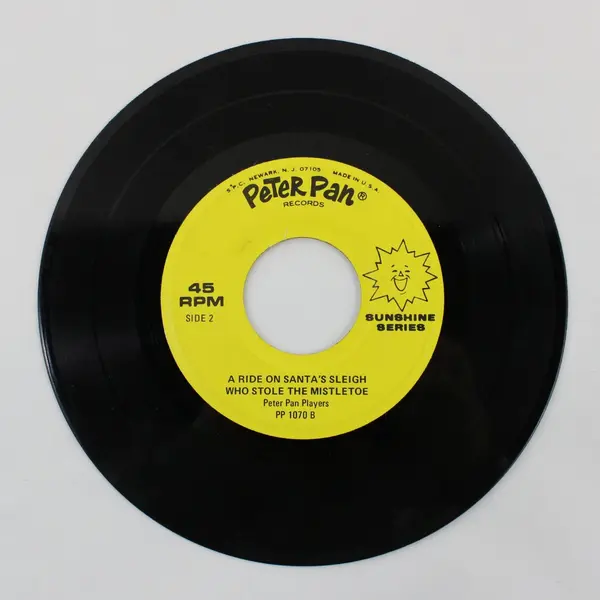Peter Pan Players Snoopy's Christmas PP 1070 7" 45 RPM Vinyl