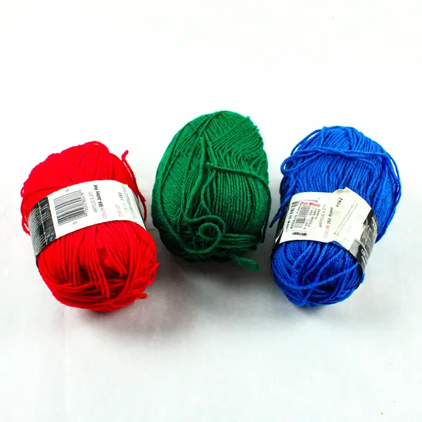 Lot of 3 Skeins Red Heart Super Sport Acrylic Yarn 3-Ply, 3 ozs. each 