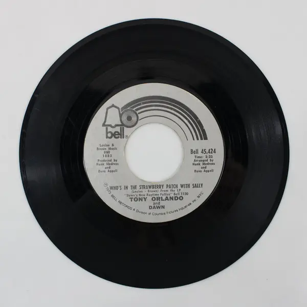 Tony Orlando & Dawn Who's In Strawberry Patch With Sally/Ukulele Man 7" Vinyl