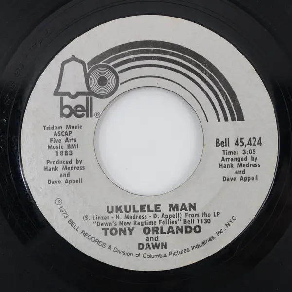 Tony Orlando & Dawn Who's In Strawberry Patch With Sally/Ukulele Man 7" Vinyl
