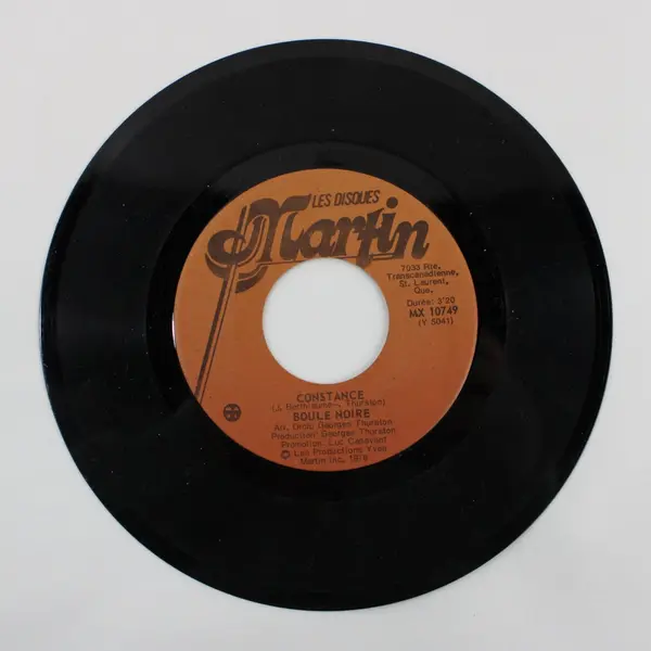 Boule Noire Tu M'Habitais / Constance 7" Vinyl Record 45 RPM MX 10749