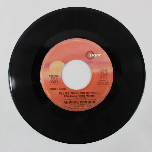 Andraé Crouch I'll Be Thinking of You/I've Got The Best 7" Vinyl Record