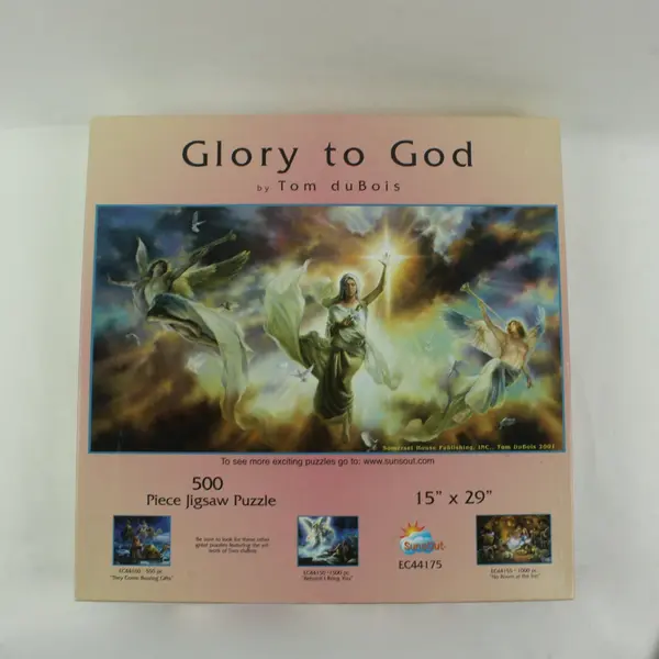 SunsOut Tom DuBois Glory to God 500pc Panoramic Puzzle EC44175