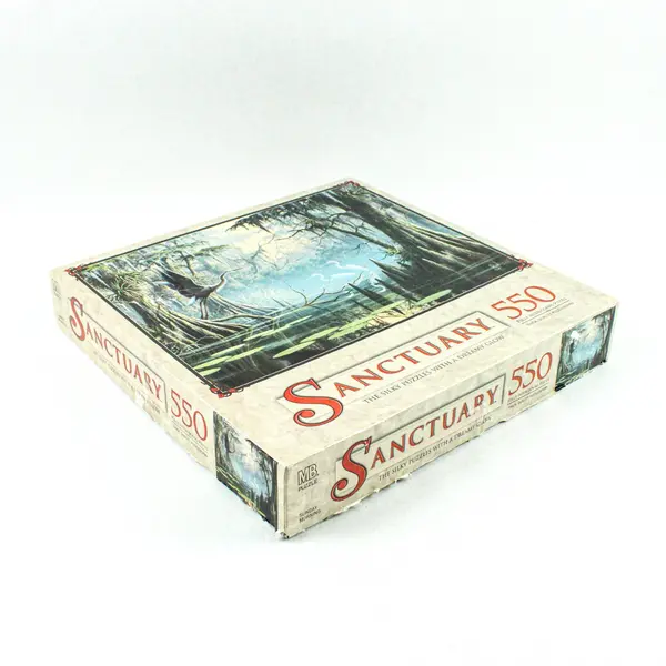 Hasbro Sanctuary Herons 550pc Jigsaw Puzzle Ben Essenburg 1998