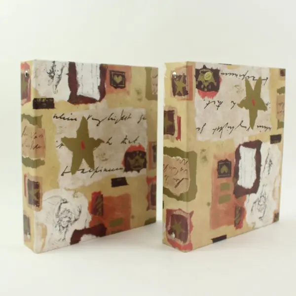 Lot of 2 Matching Photo Albums, holds 4x6 photos, 25 double-sided plastic sheets