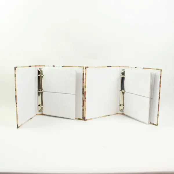 Lot of 2 Matching Photo Albums, holds 4x6 photos, 25 double-sided plastic sheets