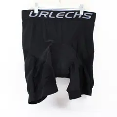 Padded Gel Cycling Shorts Black Gray XL New With Tags