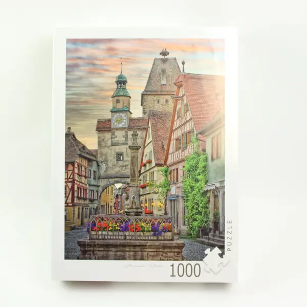 Rothenburg Ob Der Tauber Germany 1000 Pc. Jigsaw Puzzle, New 