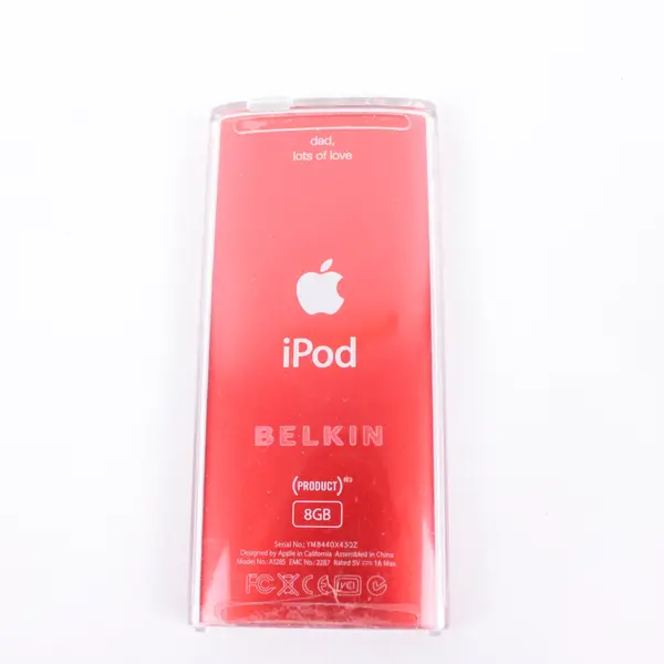 Apple iPod Nano 5th Gen A1285 8GB Red MP3 Player For Parts