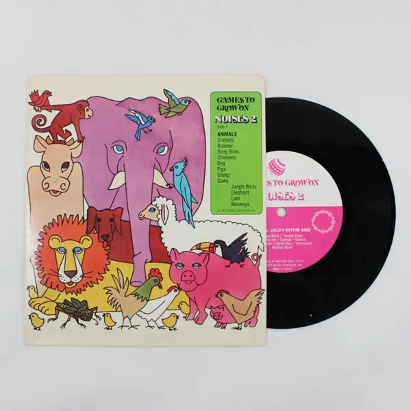 Games To Grow On Noises 2 Child's Rhythm Band Side 2 1973 Vinyl Record