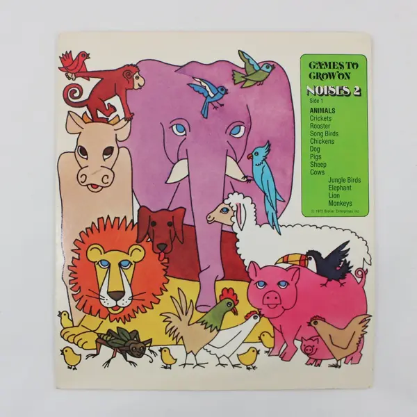 Games To Grow On Noises 2 Child's Rhythm Band Side 2 1973 Vinyl Record
