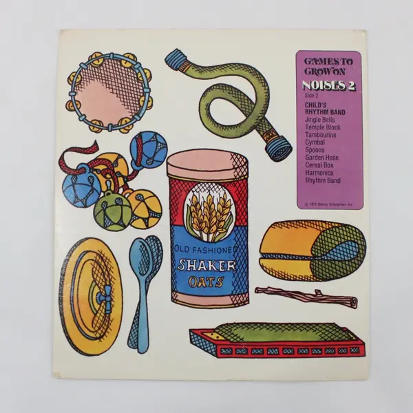 Games To Grow On Noises 2 Child's Rhythm Band Side 2 1973 Vinyl Record