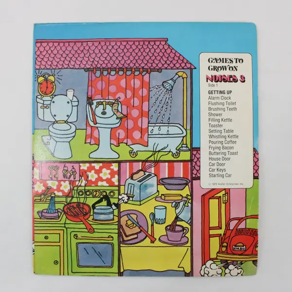 Games to Grow On Noses 3 Children's  7"Vinyl Record 