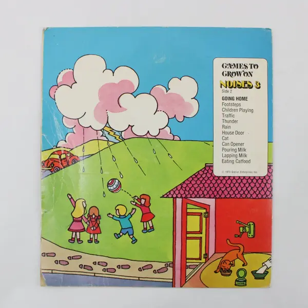 Games to Grow On Noses 3 Children's  7"Vinyl Record 