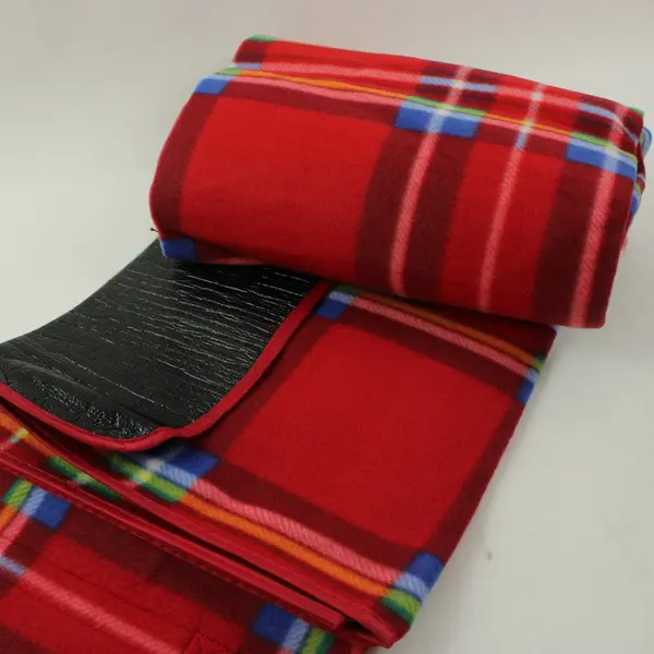 WorldMark by Wyndham Insulated Foldable Plaid Picnic Blanket