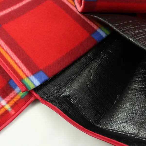 WorldMark by Wyndham Insulated Foldable Plaid Picnic Blanket