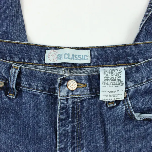 Faded Glory Women's Classic Straight Leg Jeans Size 18P