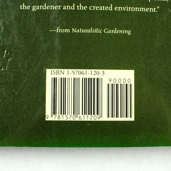 Naturalistic Gardening Reflecting Planting Patterns of Nature Ann Lovejoy 1998