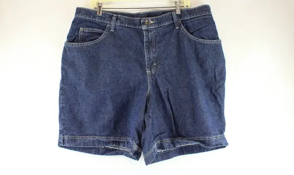 Riders by Lee Women's Dark Wash Denim Jean Shorts Size 18