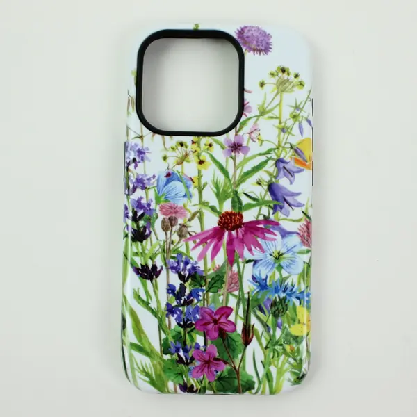 ZADORN Floral Wildflower Print iPhone 15 Pro Case Cover for iPhone 15 Pro