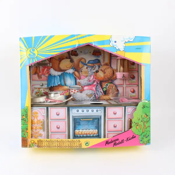Schopper Modern Doll Toy Kitchen Unit Miniature Pretend Play