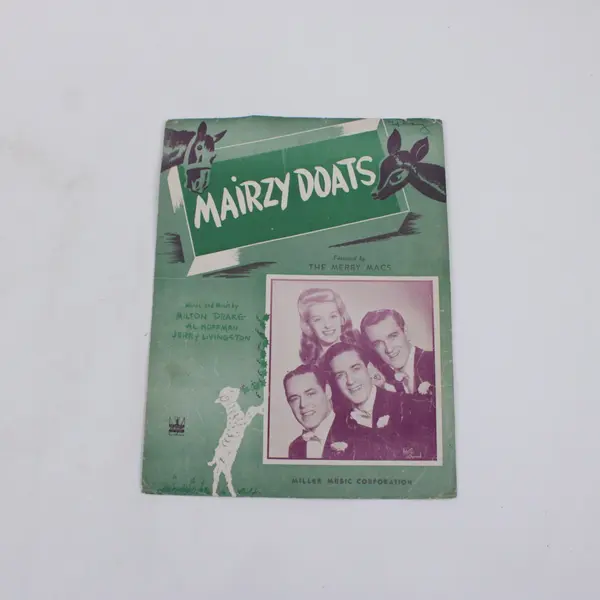 Mairzy Doats Sheet Music Miller Music Milton Drake Al Hoffman Jerry Livingston